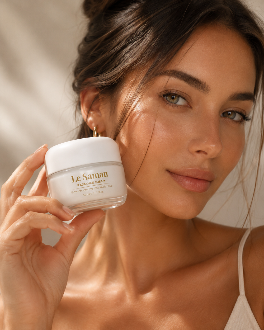Le Saman Radiance Cream 50ml hydrating face cream for soft, radiant-looking skin